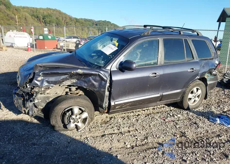 2006 Hyundai Santa Fe Gls from USA, damaged, VIN KM8SC73D16U104176